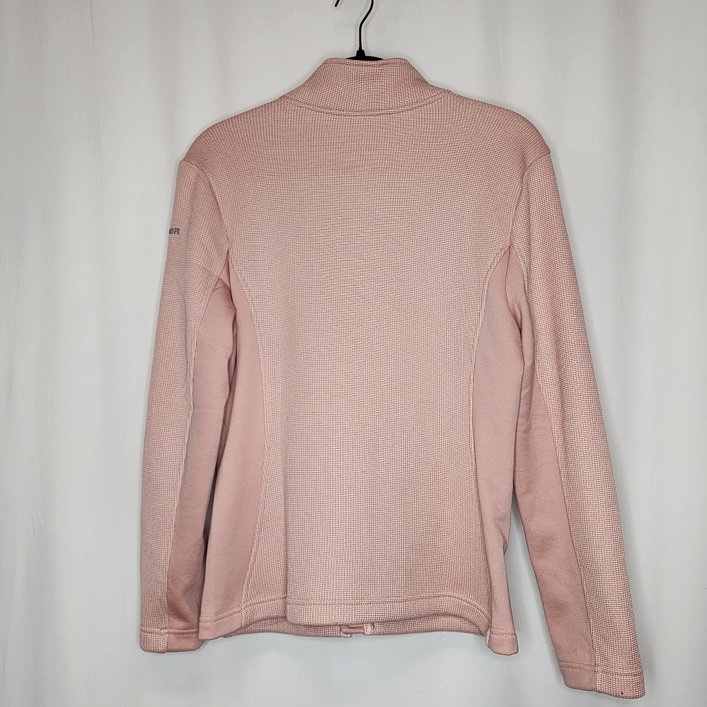 Spyder Zip-up Women's Jacket Size Medium Misty Rose Fleece Lined - Picture 6 of 12
